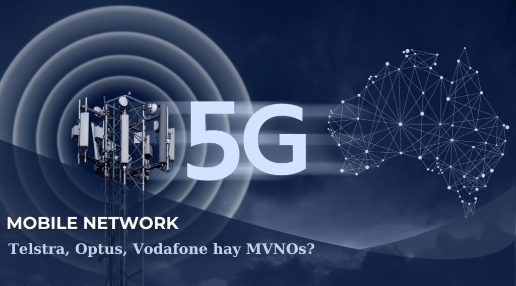 mobile network ở úc