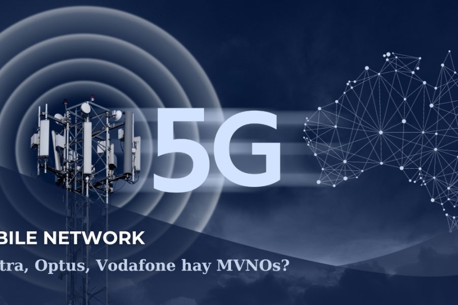 mobile network ở úc